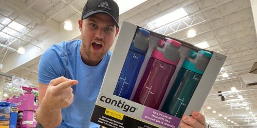 Contigo Autoseal 24oz Water Bottle 3-Pack Only $16.97 Shipped on Costco.com