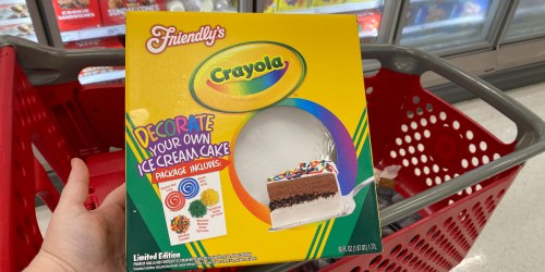 Decorate Your Own Ice Cream Cake With This Kit From Friendly’s and Crayola