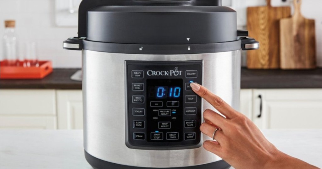 crockpot pressure cooker 6 qt