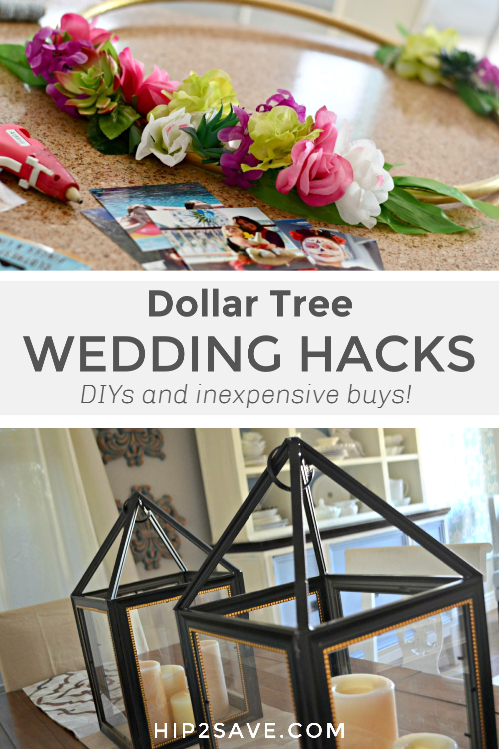 7 Brilliant Dollar Tree Wedding Ideas Hacks Official Hip2save