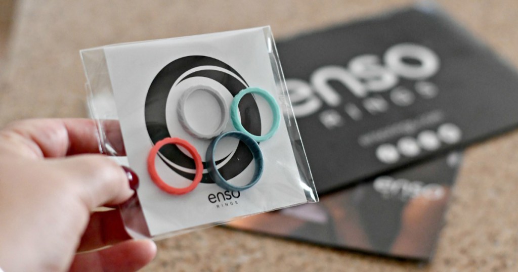 enso rings in packaging