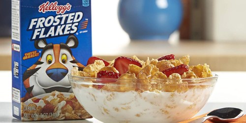 Kellogg’s Cereal 48-Count Single-Serve Boxes Just $9 Shipped or Less on Amazon