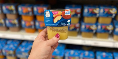 Over $20 Worth of Gerber Baby Food Just $10 After Target Gift Card