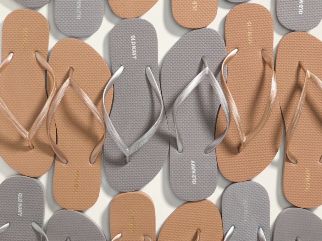 50 Old Navy Women's Flip Flops Just $140 Shipped (Under $3 Each