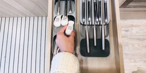 Our Favorite Kitchen Drawer Organizers are Only $9.56 on Amazon!