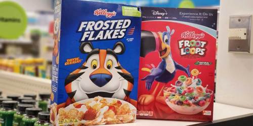 $2 Worth of NEW Kellogg’s Cereal Coupons = Just $1.49 Each at CVS
