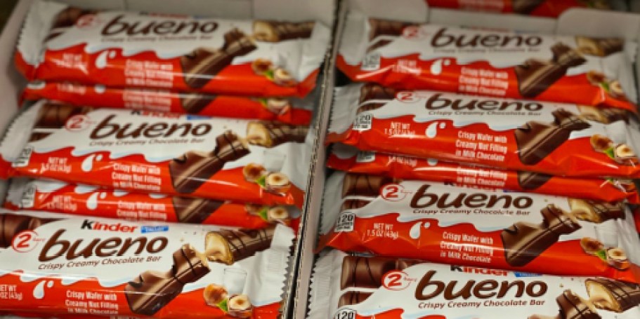 Kinder Bueno 20-Pack Only $11.75 on Amazon (Just 58¢ Each)