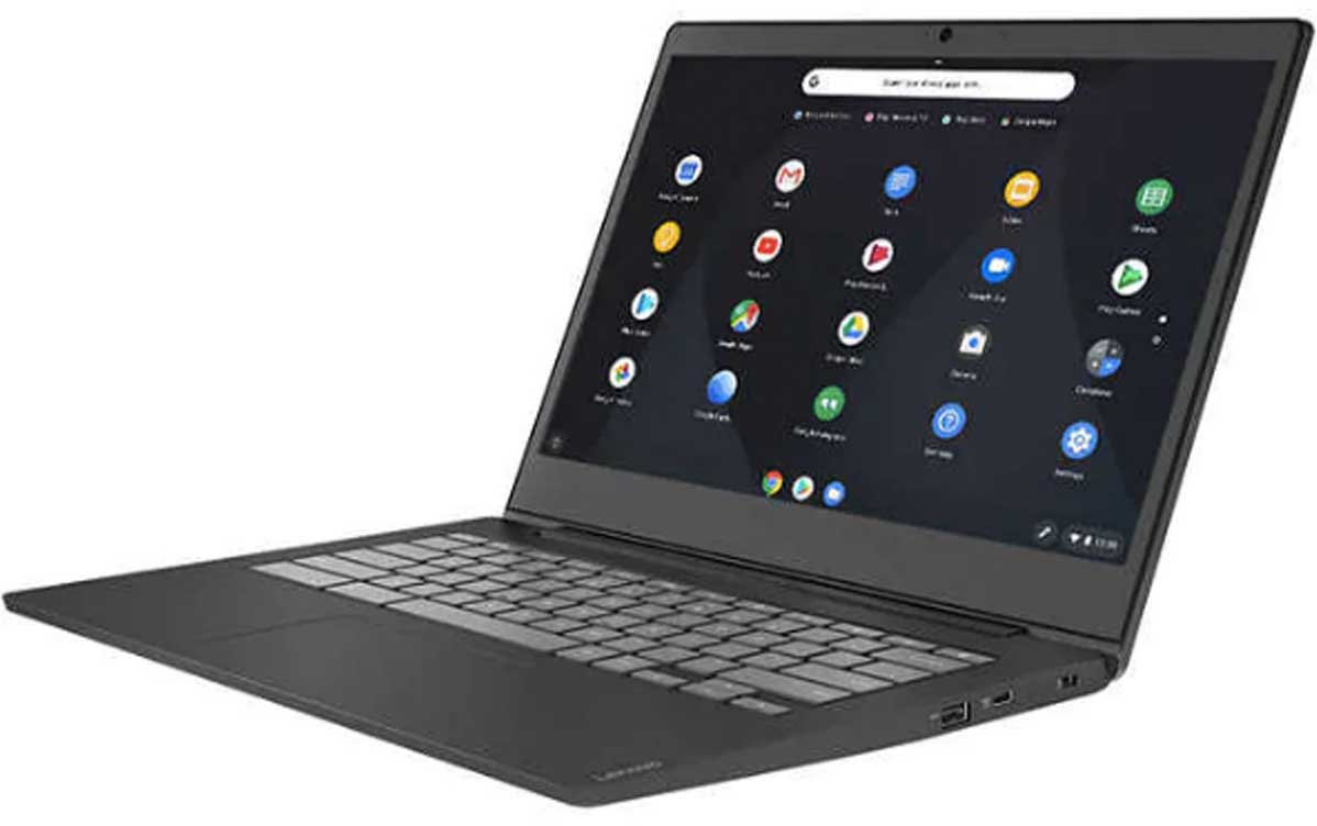 stock image of lenovo chromebook