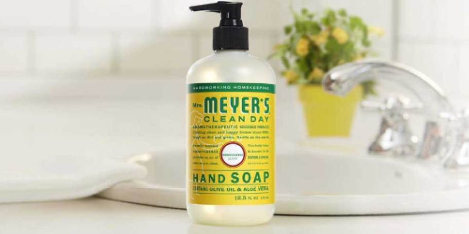 Mrs. Meyer’s Hand Soap 3-Pack from $9 Shipped on Amazon (Reg. $16)