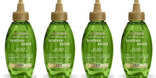 OGX Tea Tree Mint Scalp Treatment Just $2.41 Each Shipped or Less on Amazon