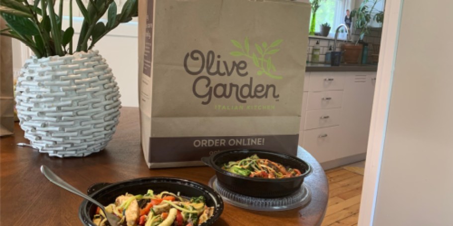 Olive Garden Lunches from $9.99 Delivered