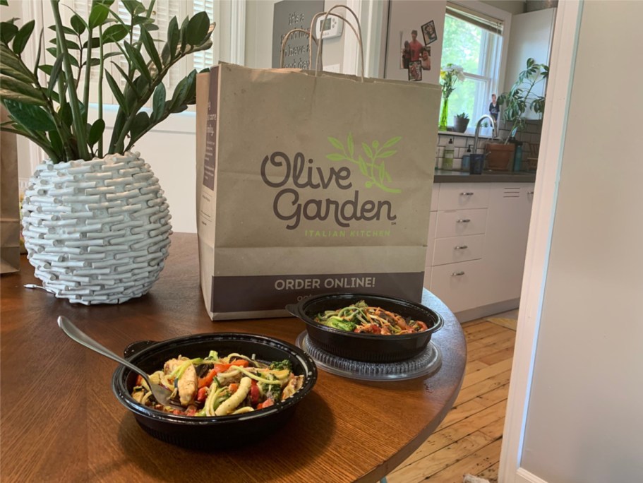 Olive Garden Lunches from $9.99 Delivered