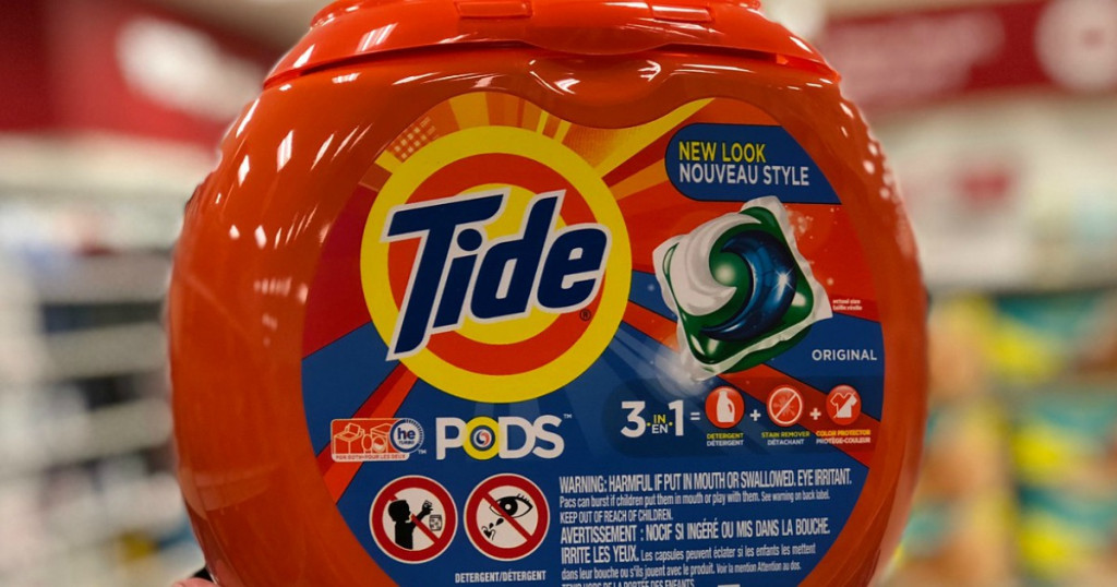 tide pods zoomed in