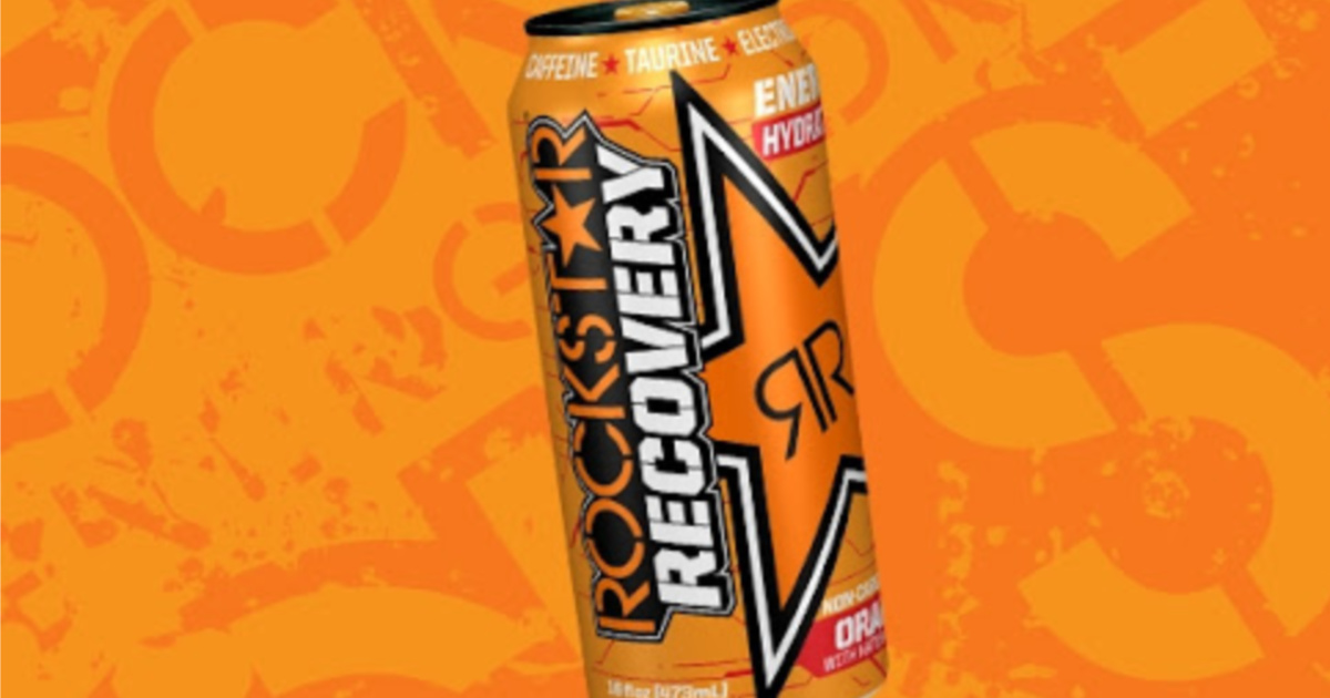 Rockstar Energy Drink - Recovery Orange