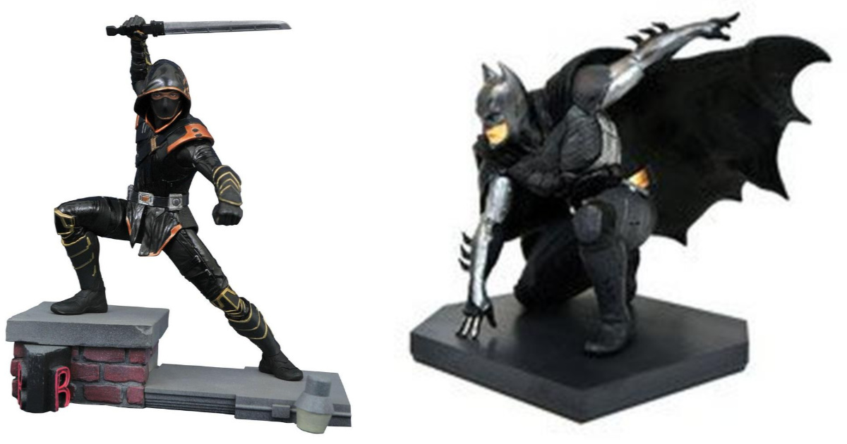 video game collectible statues