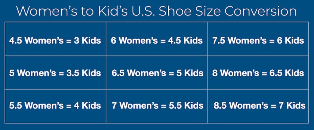 our-womens-to-kids-shoe-size-chart-will-save-you-money-hip2save