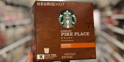Starbucks Coffee K-Cups 24-Count Boxes Only $9 Shipped | Just 38¢ Per K-Cup