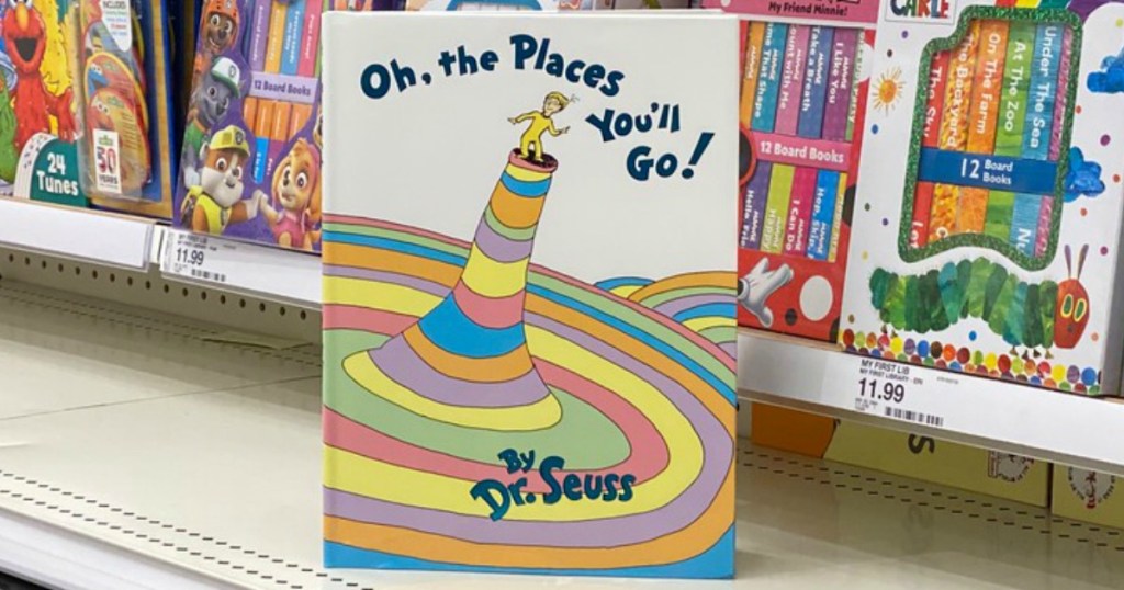kids book on display in a store