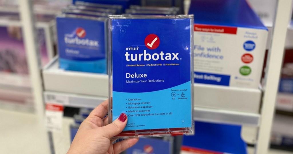 TurboTax Deluxe 2021 Software AND Microsoft 365 OneYear Subscription