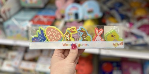 Wooden Springtime Village Collection Now In Bullseye’s Playground at Target
