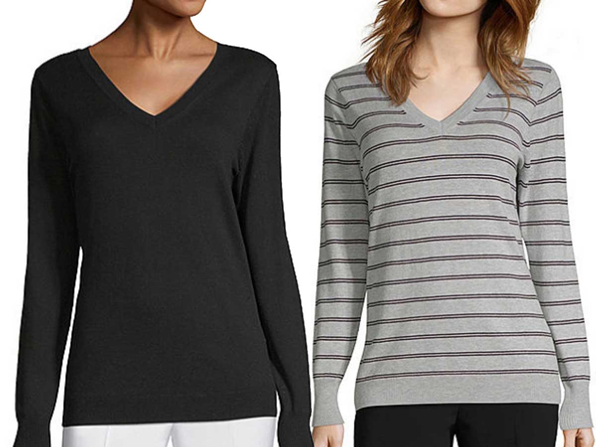 Jcpenney hot sale worthington sweaters