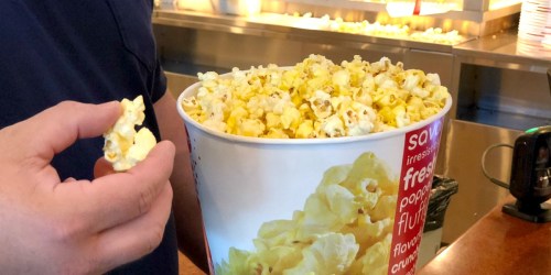 $4.99 Popcorn Refills at AMC Theaters w/ the Annual Refillable Popcorn Bucket
