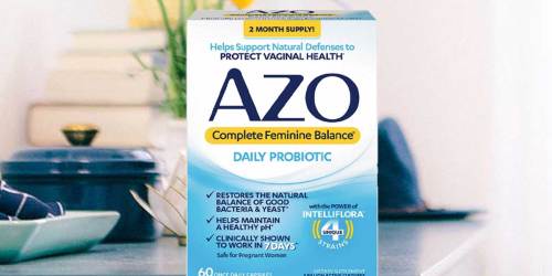 AZO Daily Probiotic 2-Month Supply Just $25.84 Shipped or Less on Amazon