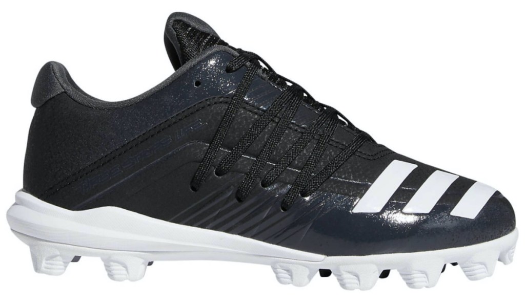 black and white boys cleats