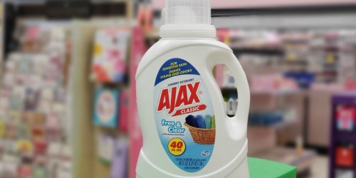 Ajax Liquid Laundry Detergent Just 99¢ at Walgreens