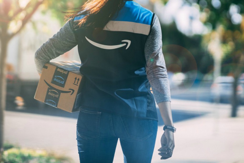 Amazon delivery person