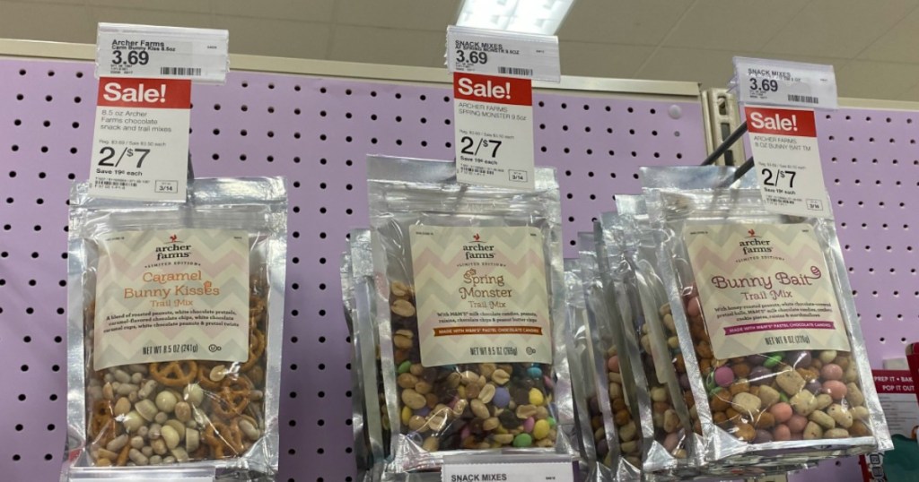 Archer Farms Easter Trail Mix bags at Target