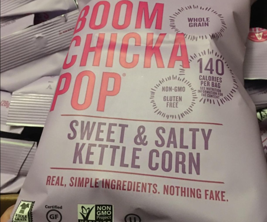 Angie’s BOOMCHICKAPOP Kettle Corn 7oz Bag Only $2 Shipped on Amazon