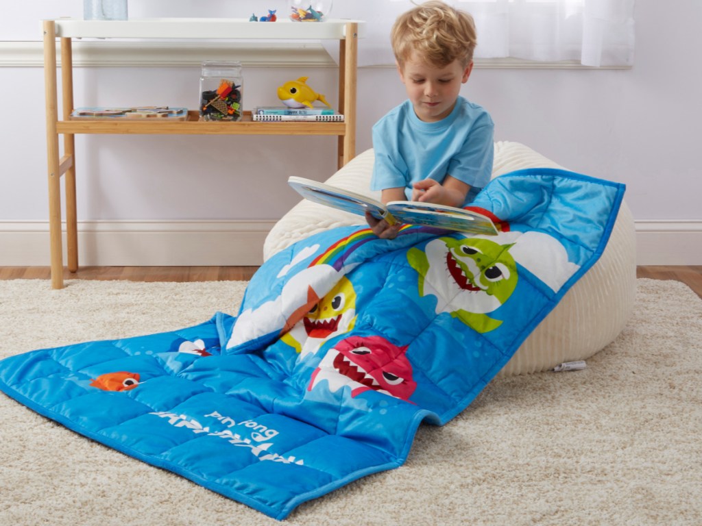 Baby Shark Kids Weighted Blanket Only $19.97 on Walmart.com (Regularly $50)