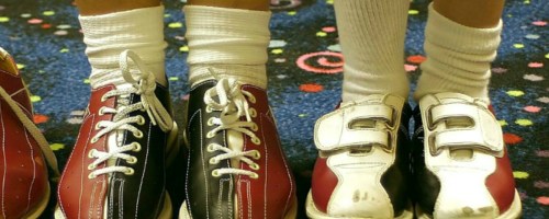 Kids bowling shoes