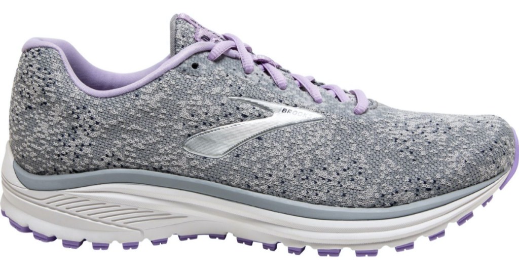 grey and purple womens sneaker