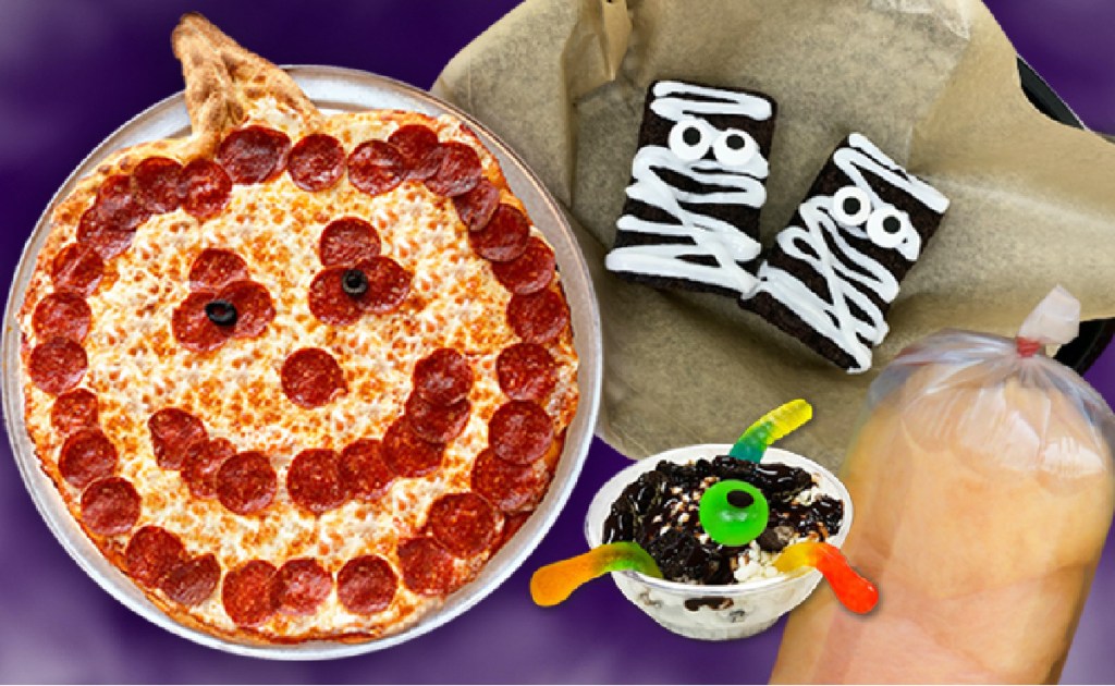 Halloween themed food items
