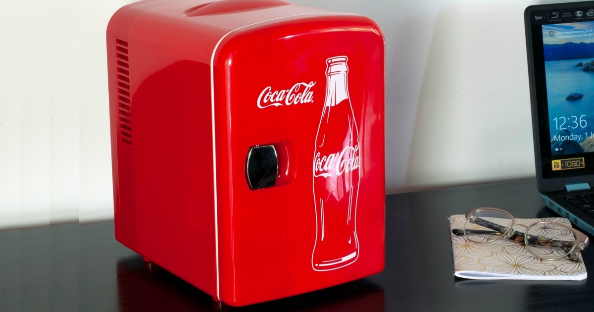 Coca-Cola Themed Mini Fridge Only $29 at Walmart (Regularly $64)