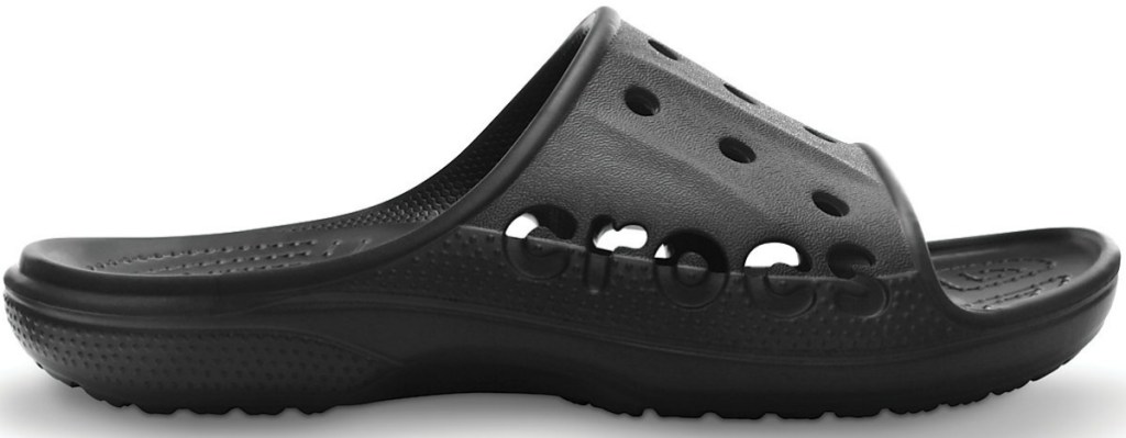 Black slide sandal for men & women from Crocs