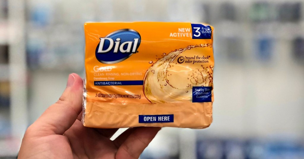 Dial Gold Antibacterial 3-Pack Soap