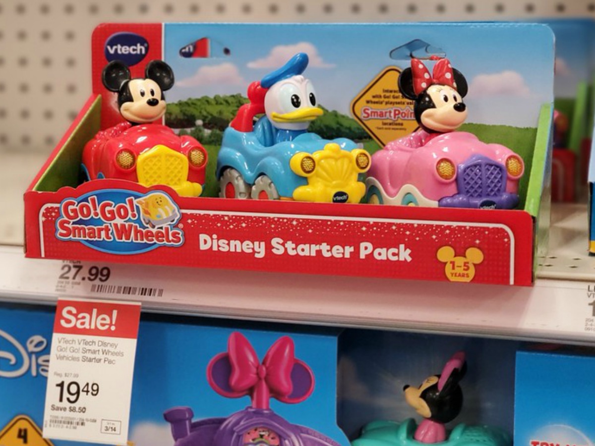 Disney Starter Pack Cars at Target on the shelf