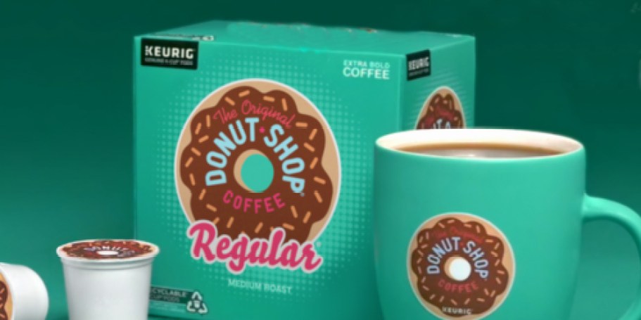 Get 50% Off Donut Shop K-Cups 24-Count on Keurig.com | Just 29¢ Per Cup
