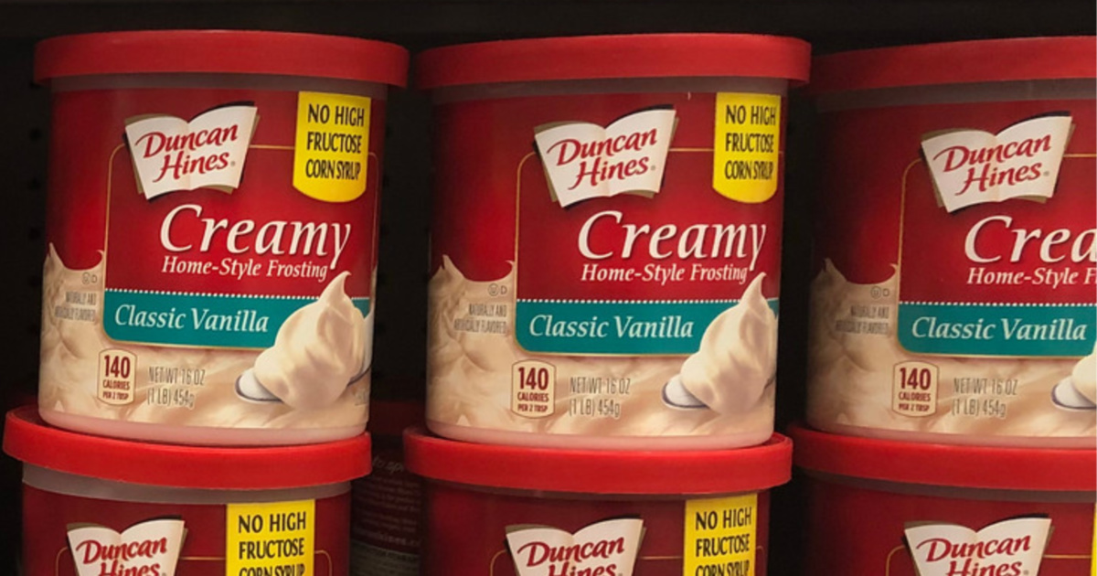 Duncan Hines Creamy Vanilla Frosting 8-Pack Just $5.93 Shipped on Amazon