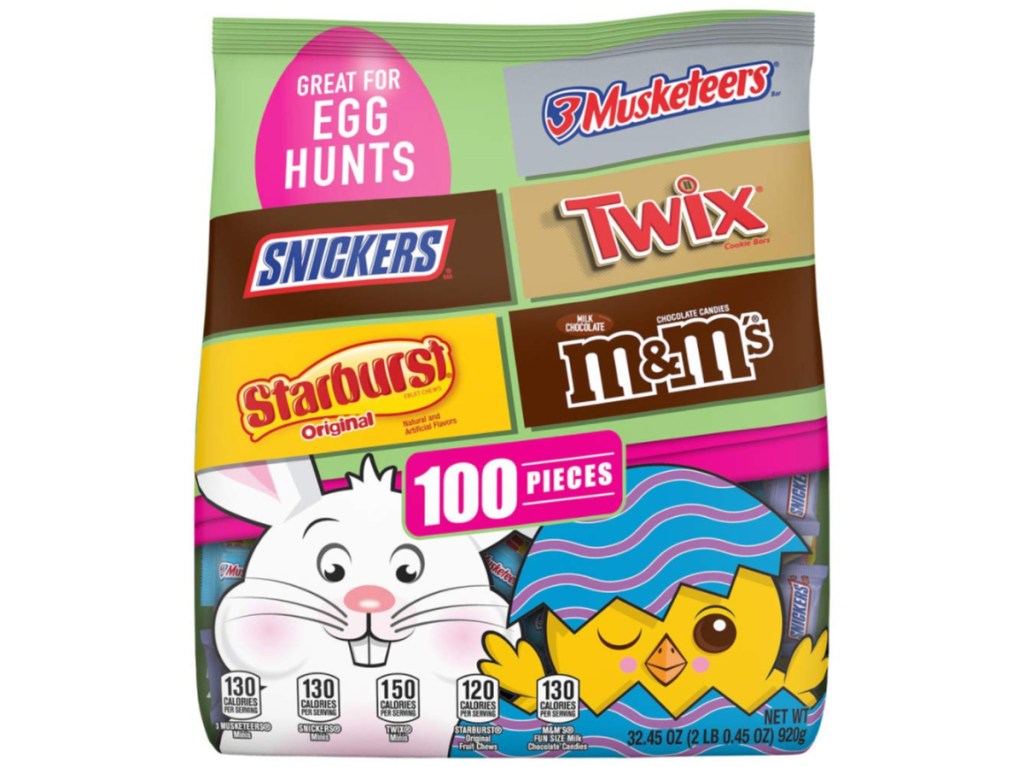 bag of assorted easter candy