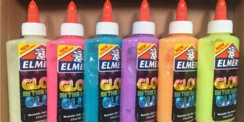 Elmer’s Glow in the Dark Glue 6-Count Variety Pack Just $9.99 on Walmart (Regularly $30)