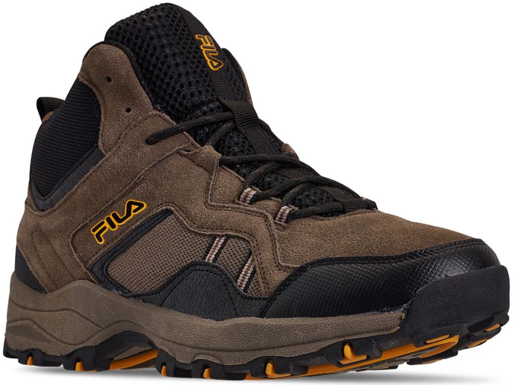 fila waterproof hiking shoes