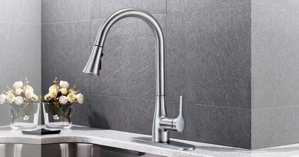 Up to 60% Off Kitchen Faucets + Free Shipping on Home Depot • Hip2Save