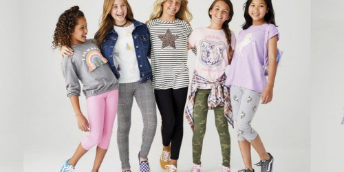 Up to 70% Off Girl Leggings on JCPenney