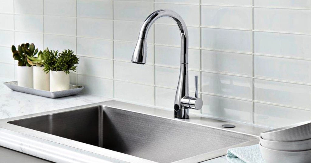 Glacier Bay Touchless Kitchen Faucet Only 95 Shipped Regularly