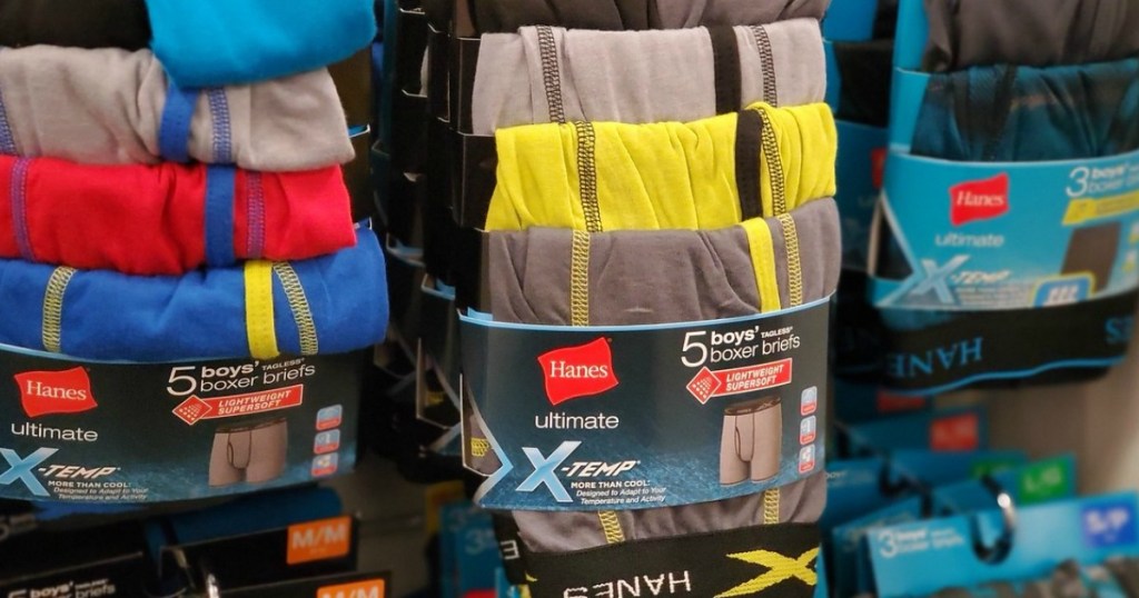 Up to 70% Off Hanes Underwear & More + FREE Shipping