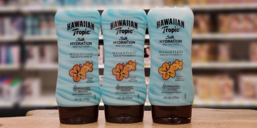 Hawaiian Tropic After Sun Lotions Only $2.22 Each After Target Gift Card | Online Only